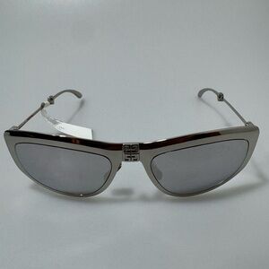 Givenchy Square Fold Up Sunglasses Silver 57MM
